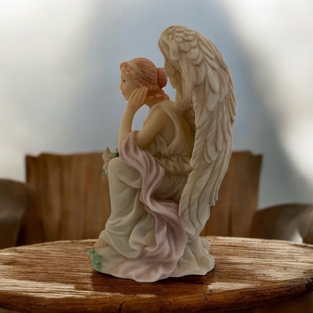 Roman Seraphim Classic Angel Figurine Ophelia ‘Heart Seeker’ 1993 Retired, Rare - Picture 9 of 10